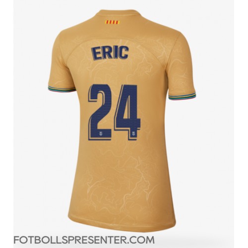 Barcelona Eric Garcia #24 Borta Matchtröja Dam 2022-23 Kortärmad Barcelona Eric Garcia #24 Borta Matchtröja Dam 2022-23 Kortärmad